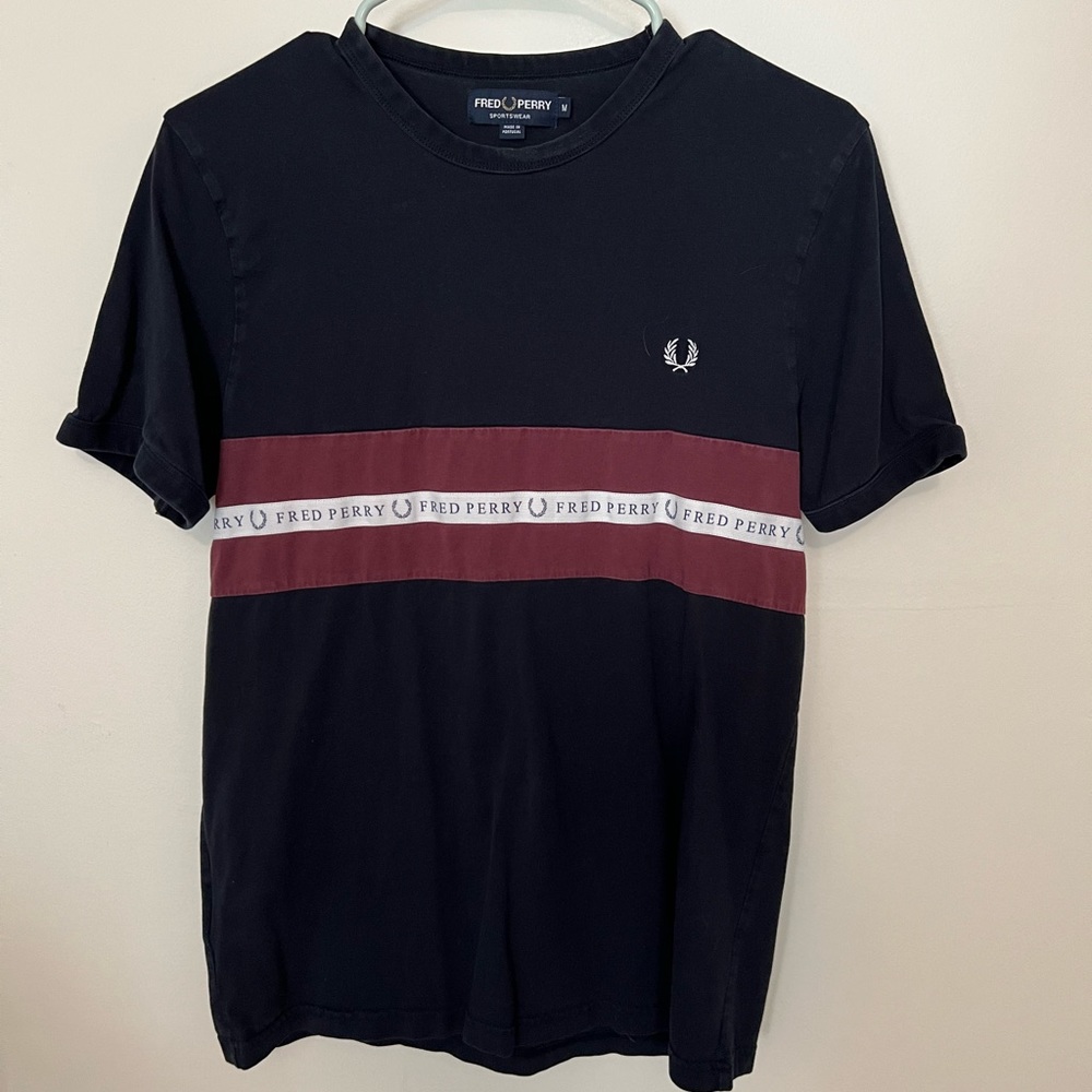 Fred Perry Stripe T Shirt